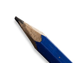 Blue pencil