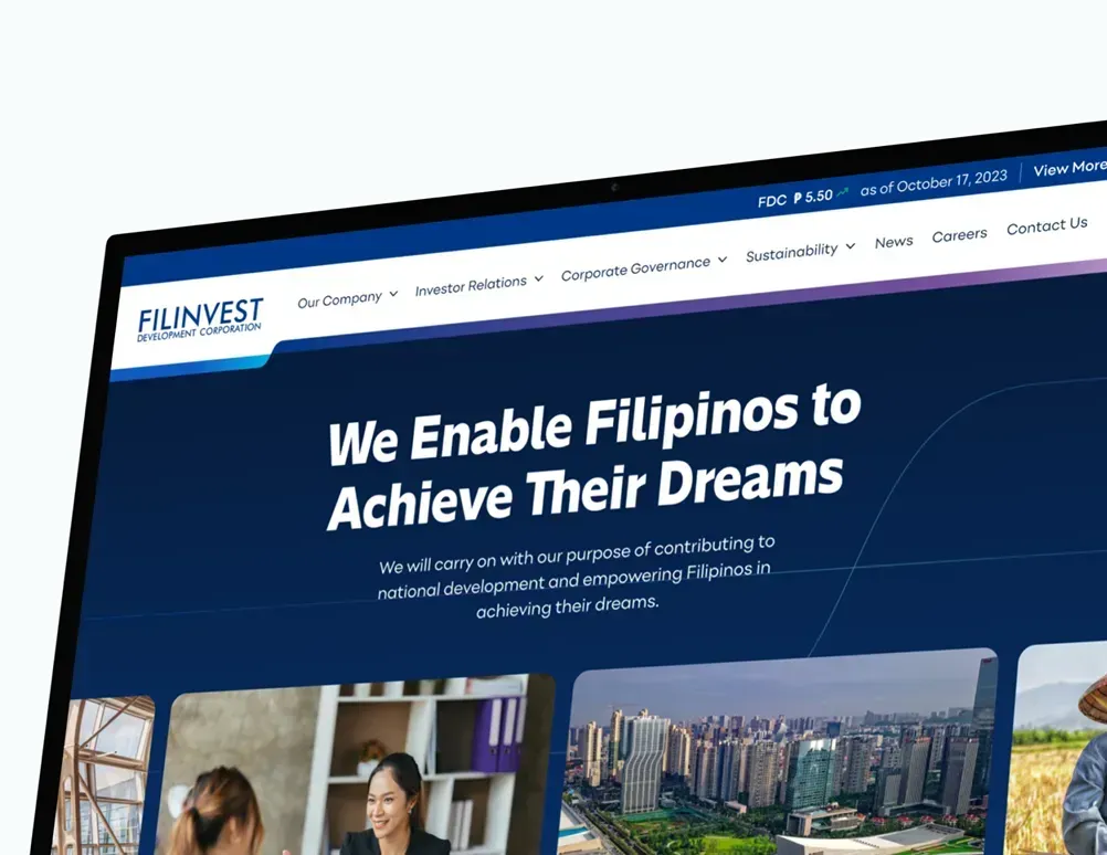 From Corporate Website to Strategic Asset: Filinvest’s New Corporate Website
